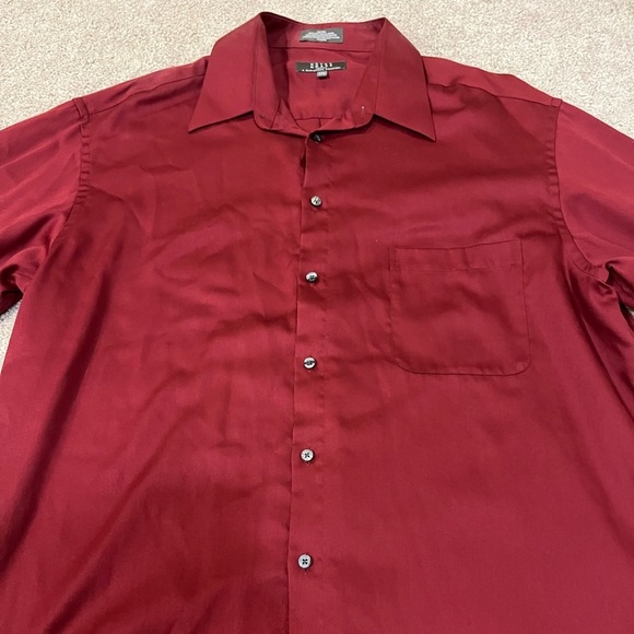 Crazy Horse Button-Up Dress Shirt - Picture 2 of 8